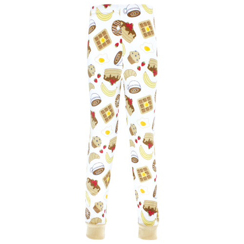 Hudson Baby Unisex Baby Cotton Pajama Set 2-Pack, Breakfast