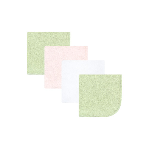 Hudson Baby Unisex Baby Layette Baby Starter Set 25pc, Pink Eucalyptus