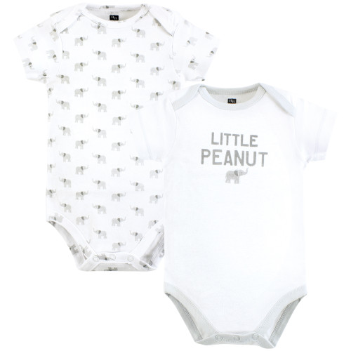 Hudson Baby Unisex Baby Layette Baby Starter Set 25pc, Happy Little Elephant