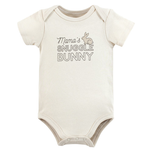 Hudson Baby Unisex Baby Cotton Bodysuit and Pant Set, Honey Bunny