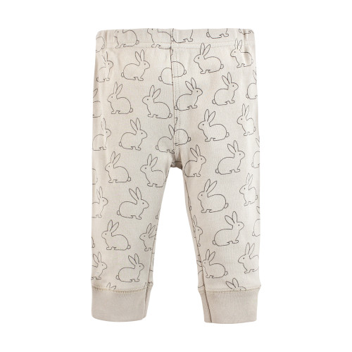 Hudson Baby Unisex Baby Cotton Bodysuit and Pant Set, Honey Bunny