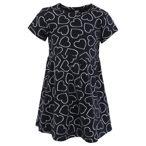 Hudson Baby Girls Cotton Dresses 2-Pack, Neutral Daisy