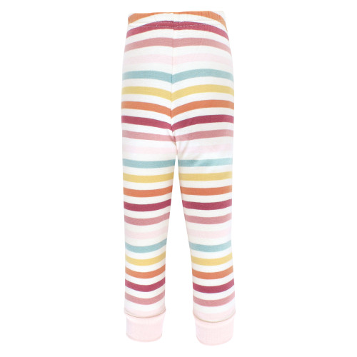 Hudson Baby Unisex Baby Cotton Pajama Set 4-Pack, Sunshine And Rainbows
