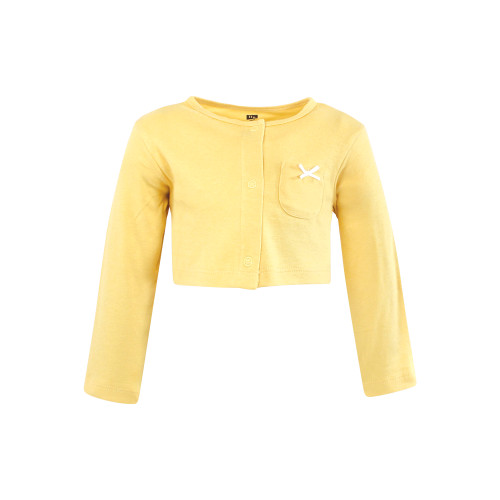 Hudson Baby Baby Girls Cotton Dress and Cardigan Set, Sunshine Sunflower