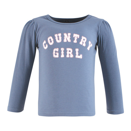 Hudson Baby Unisex Baby Long Sleeve T-Shirts 5-Pack, Cowgirl