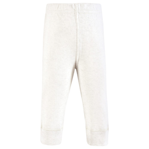 Hudson Baby Unisex Baby Cotton Pants and Leggings 4-Pack, Sage Brown