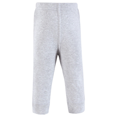 Hudson Baby Unisex Baby Cotton Pants and Leggings 4-Pack, Blue Neutral