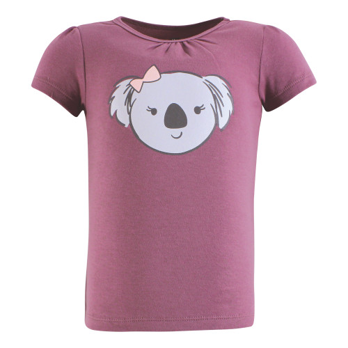 Hudson Baby Unisex Baby Short Sleeve T-Shirts 5-Pack, Koala