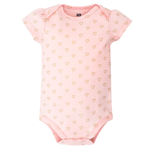 Hudson Baby Cotton Bodysuits 5-Pack, Mamas Mini Rainbow