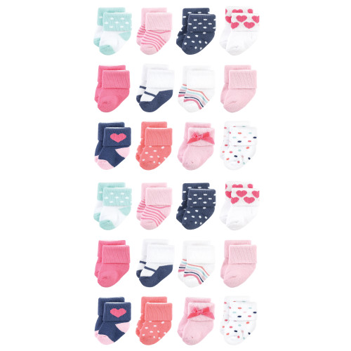 Little Treasure Newborn Socks, Confetti