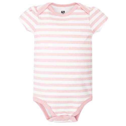 Hudson Baby Cotton Bodysuits 5-Pack, Bonjour Paris