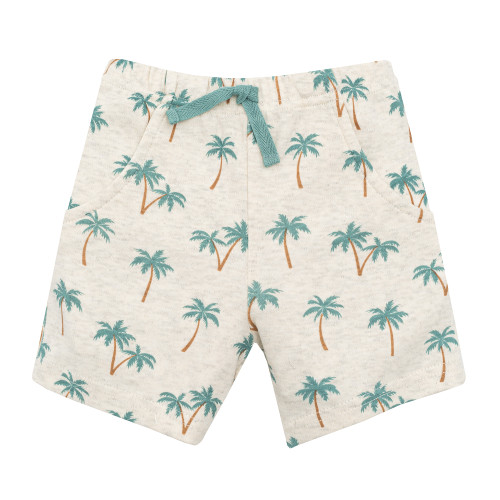 Hudson Baby Cotton Bodysuit, Shorts and Shoe Set, Hola Familia