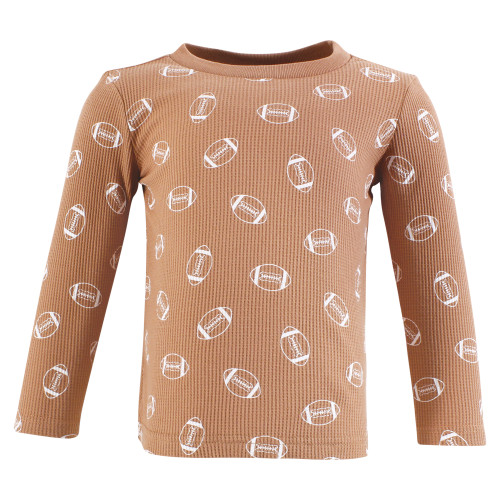 Hudson Baby Thermal Long Sleeve Tees 5pk, Football