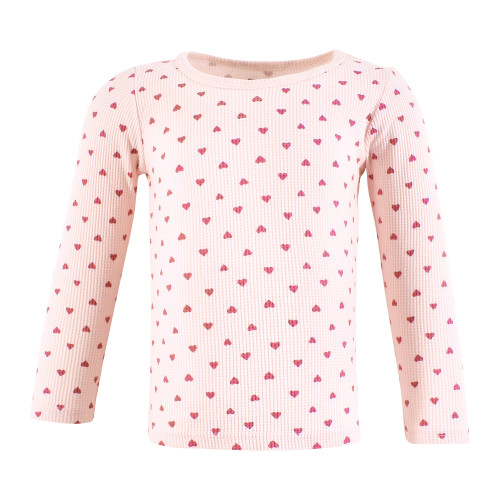 Hudson Baby Thermal Long Sleeve Tees 5pk, Creative Rainbows