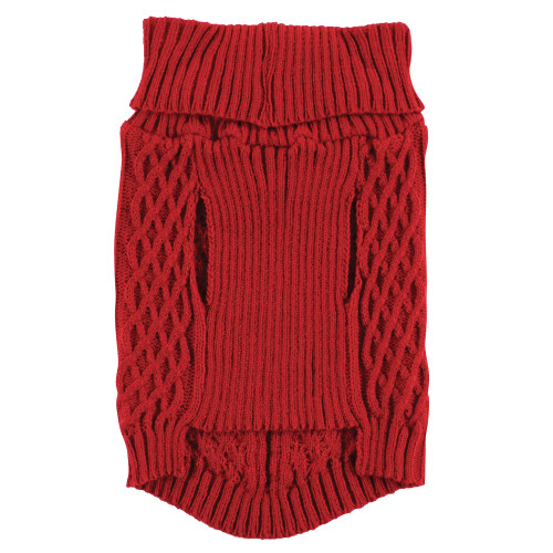 Luvable Friends Pet Sweater, Red
