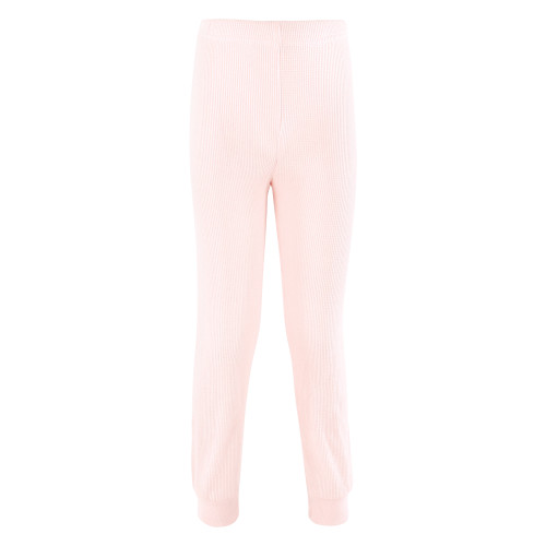 Hudson Baby Thermal Long Underwear 2pc Set, Soft Pink