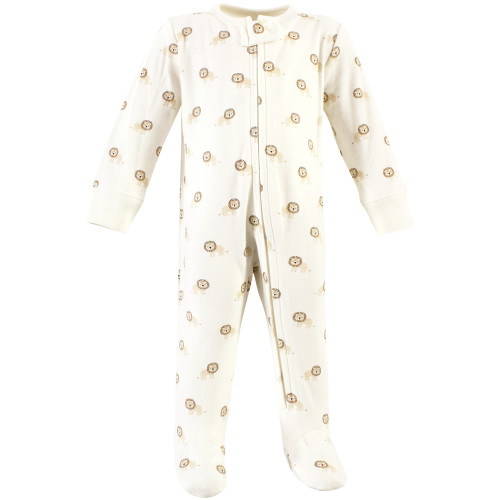 Hudson Baby Cotton Sleep and Play, Brave Lion