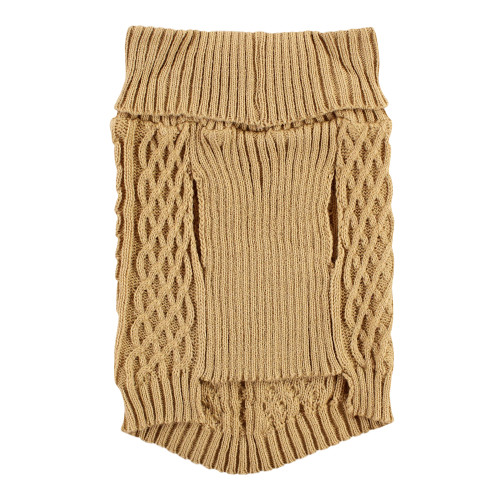 Luvable Friends Pet Sweater, Camel