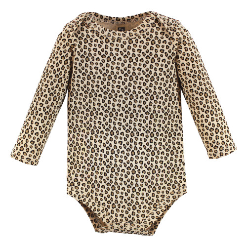 Hudson Baby Cotton Long-Sleeve Bodysuits 5-Pack, Cutest Pumpkin