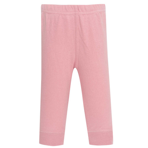 Hudson Baby Unisex Baby Cotton Pants and Leggings 4-Pack, Soft Confetti Heart
