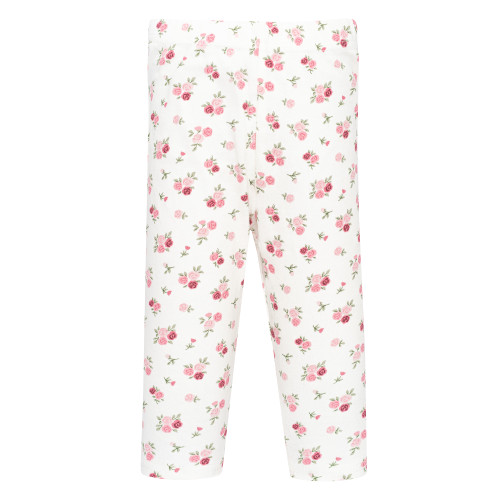 Hudson Baby Unisex Baby Cotton Pants and Leggings 4-Pack, Antique Rose