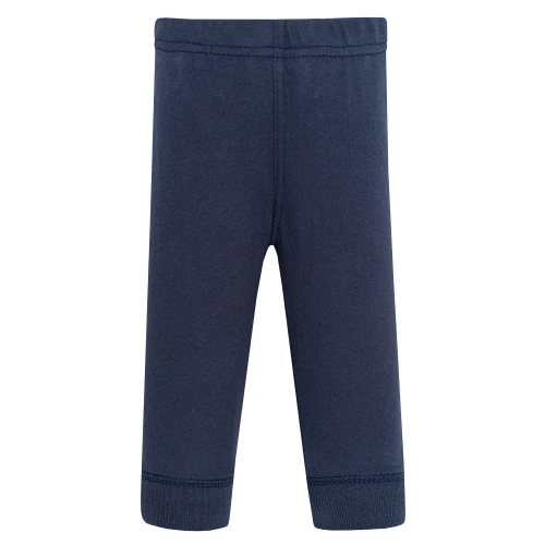 Hudson Baby Unisex Baby Cotton Pants and Leggings 4-Pack, Burgundy Football