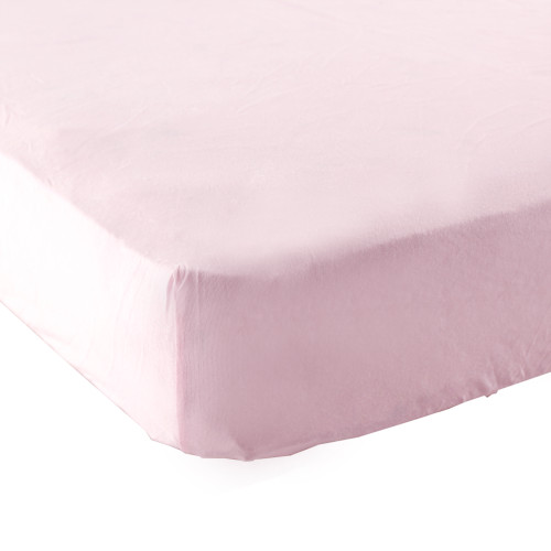 Luvable Friends Fitted Playard Sheet, Pink
