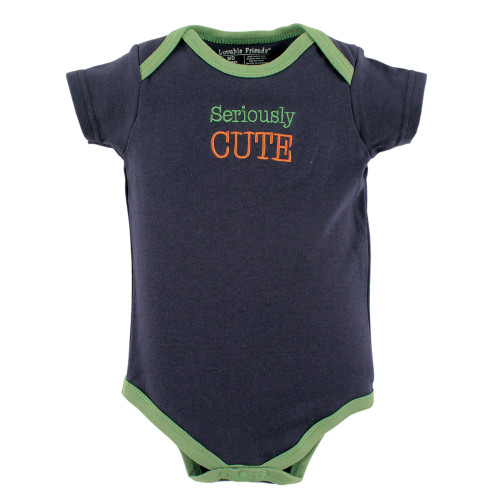Luvable Friends Cotton Bodysuits, Dog