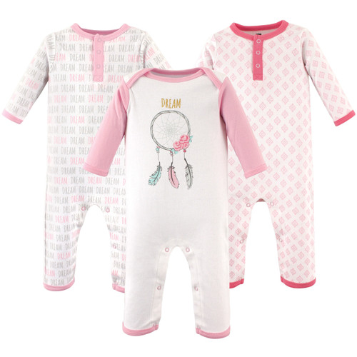 Hudson Baby Cotton Coveralls, Dream Catcher