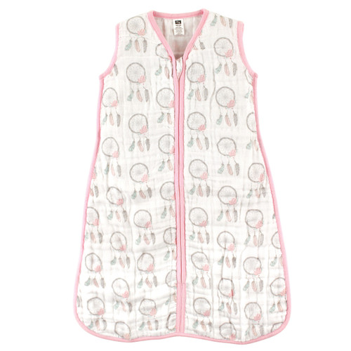 Hudson Baby Muslin Cotton Sleeveless Wearable Sleeping Bag, Sack, Blanket, Dream Catcher