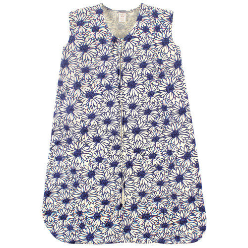 Touched by Nature Organic Cotton Sleeveless Wearable Sleeping Bag, Sack, Blanket, Daisy