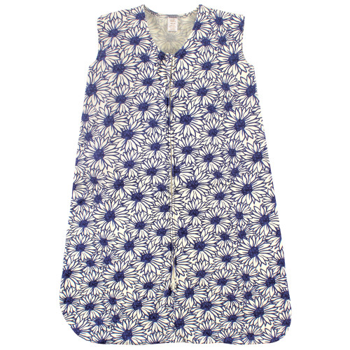 Touched by Nature Organic Cotton Sleeveless Wearable Sleeping Bag, Sack, Blanket, Daisy