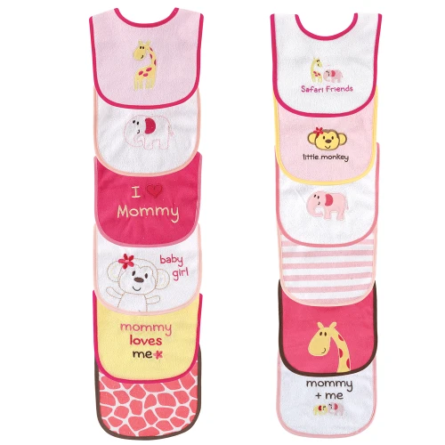 Luvable Friends Layette Gift Cube, Pink Safari