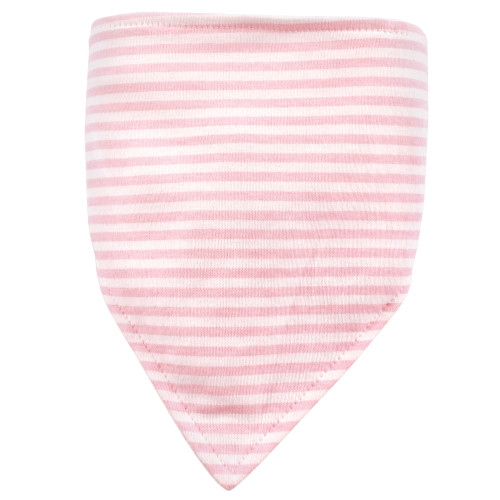 Hudson Baby Cotton Bib and Headband or Caps Set, Classic Floral