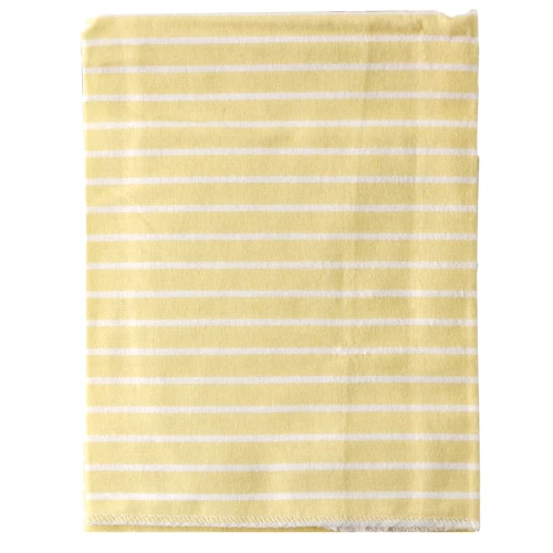 Luvable Friends Cotton Poly Flannel Receiving Blankets, Yellow