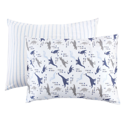 Touched by Nature Organic Cotton Toddler Pillowcase, Dino