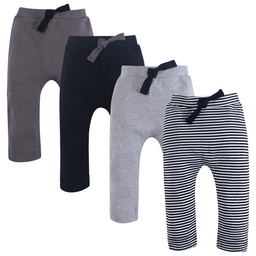 Pantalon Harem Kate Quinn Panda Pants, 5Y, Bambou Gris Ardoise, Neuf Avec étiquettes