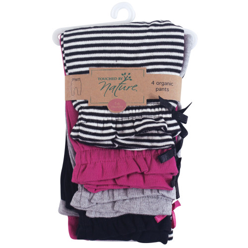 Touched by Nature Organic Cotton Pants, Black Berry