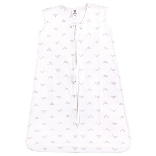 Luvable Friends Sleeveless Jersey Cotton Sleeping Bag, Sack, Blanket, Tiara Jersey