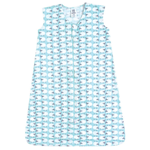 Luvable Friends Sleeveless Jersey Cotton Sleeping Bag, Sack, Blanket, Sheep Jersey