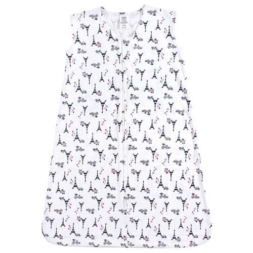 Luvable Friends Sleeveless Jersey Cotton Sleeping Bag, Sack, Blanket, French Poodle Jersey