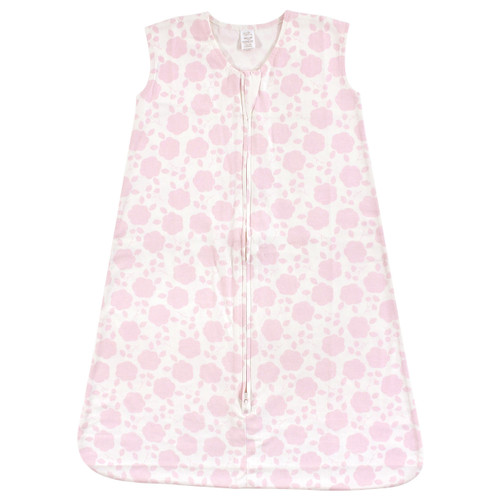 Touched by Nature Organic Cotton Sleeveless Wearable Sleeping Bag, Sack, Blanket, Floral Shadow