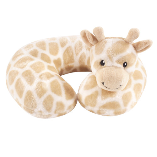 Hudson Baby Boy and Girl Travel Neck Support Pillow, Giraffe