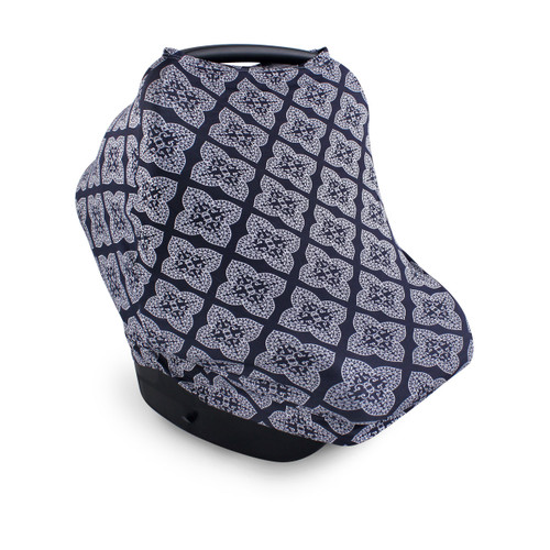 Yoga Sprout Multi-use Car Seat Canopy, Ornate Clover