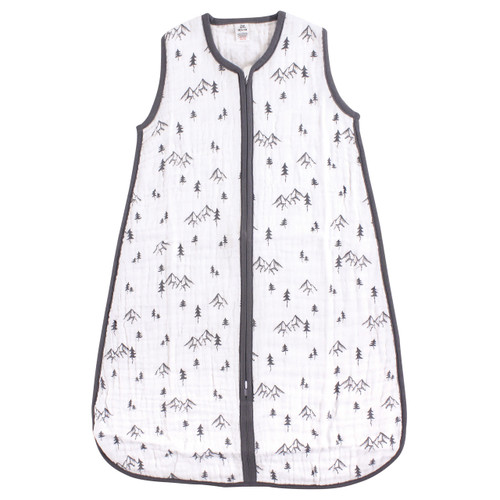 Yoga Sprout Sleeveless Muslin Cotton Sleeping Bag, Sack, Blanket, Mountain Range