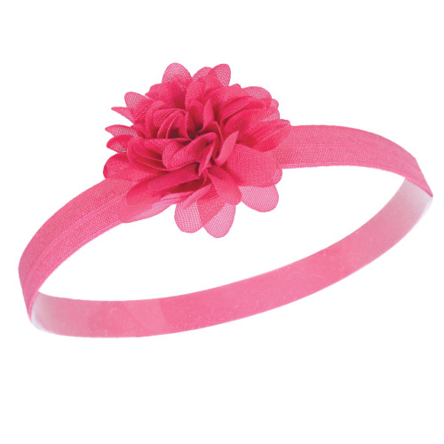 Hudson Baby Headband and Socks Giftset, Dark Pink Black 6-Pack