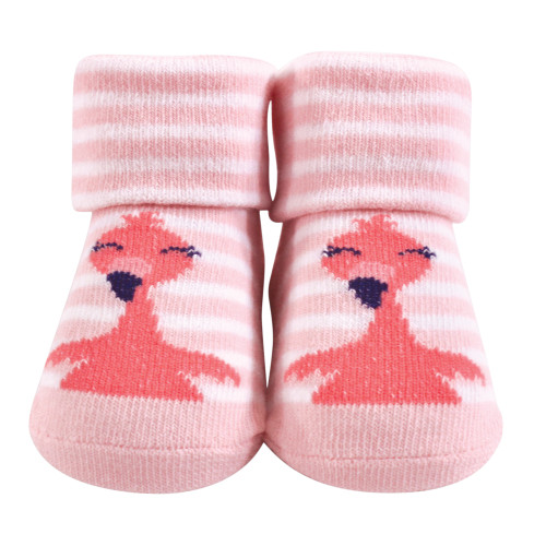 Hudson Baby Socks Boxed Giftset, Flamingo