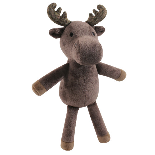 Hudson Baby Plush Blanket with Toy, Modern Moose