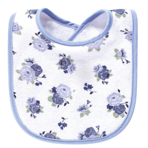Luvable Friends Cotton Terry Bibs, Floral