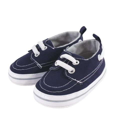 Hudson Baby Cotton Bodysuit, Shorts and Shoe Set, Jawsome